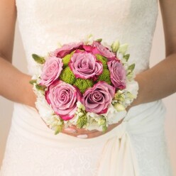 PURE ROMANCE BRIDAL BOUQUET